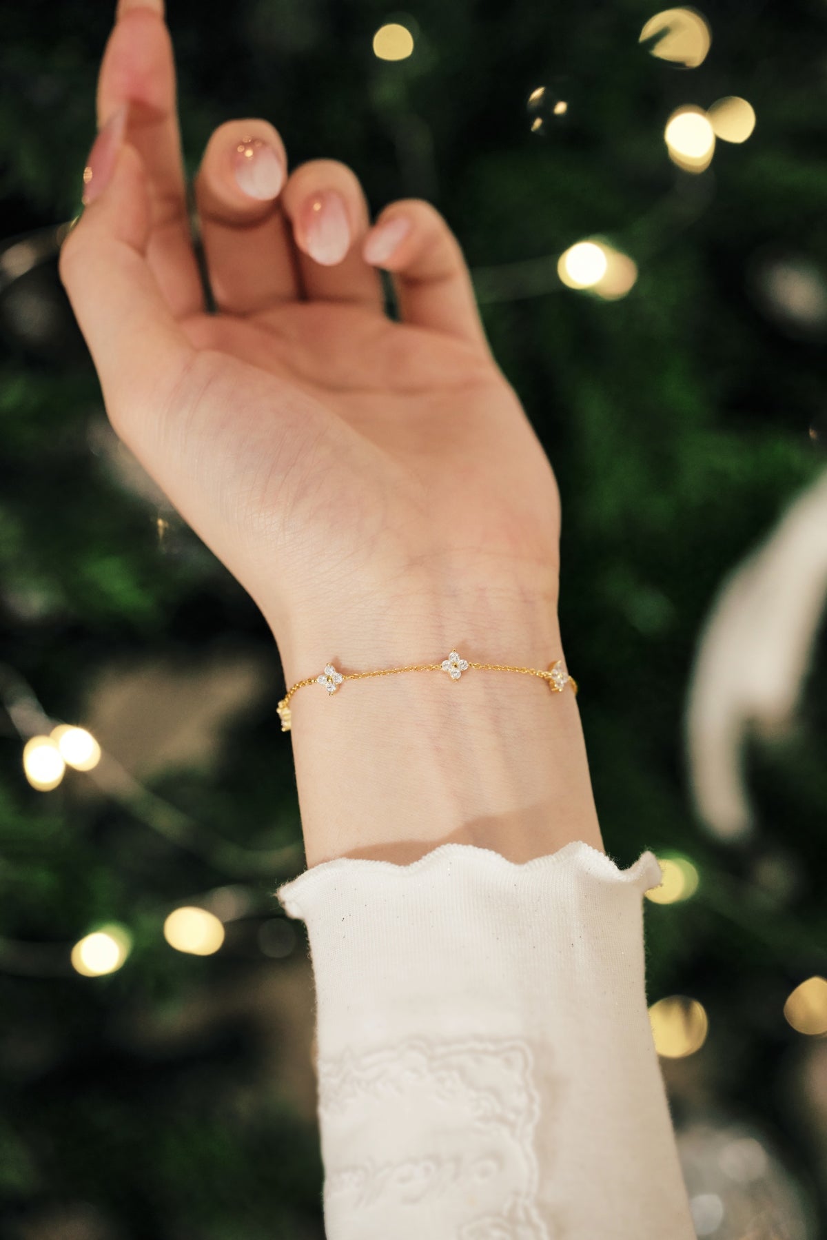 Lumière Petite Star Bracelet 925 Sterling Silver | 18K Gold Plating | 5A Cubic Zirconia
