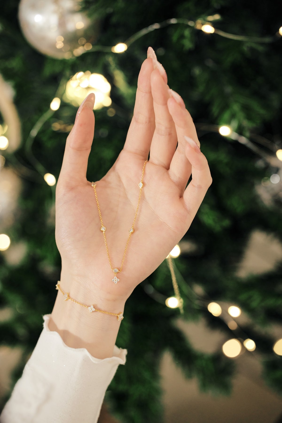 Lumière Petite Star Bracelet 925 Sterling Silver | 18K Gold Plating | 5A Cubic Zirconia
