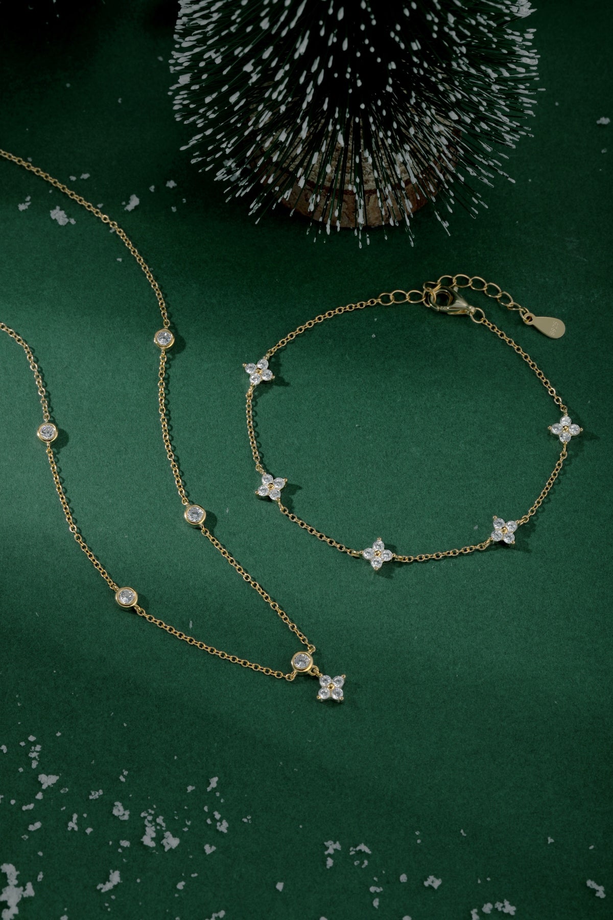 Lumière Petite Star Bracelet 925 Sterling Silver | 18K Gold Plating | 5A Cubic Zirconia