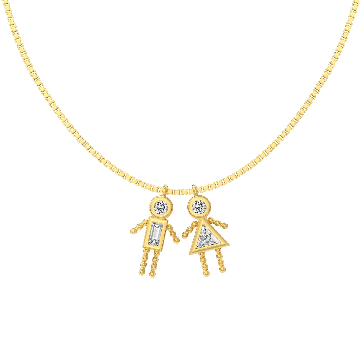 "Littles by Heart" Charm Necklace Childhood Moments. Forever Close.