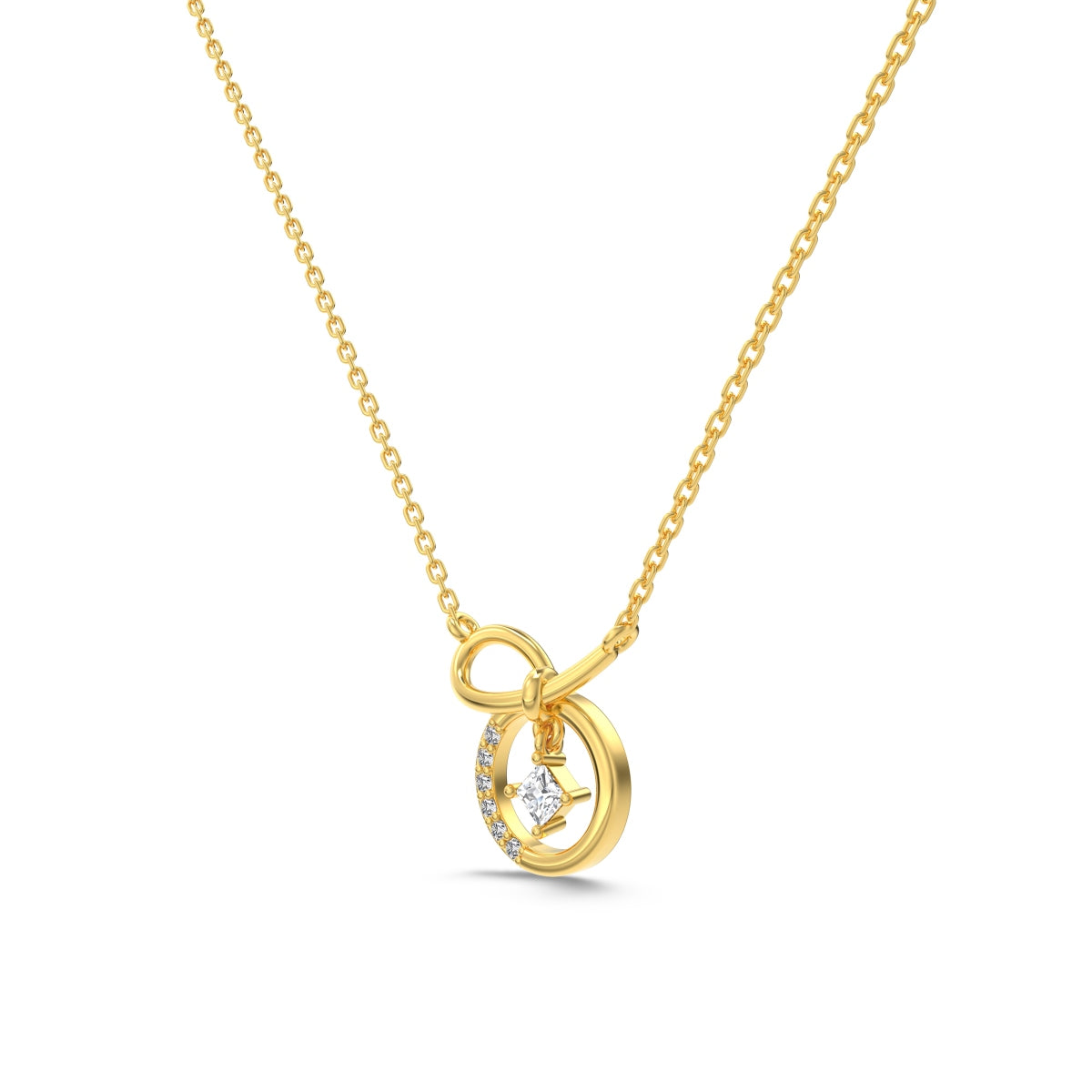 "Infinity Orbit" Charm Necklace Where Light Connects. Where Love Lasts.