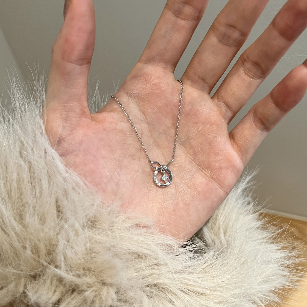 "Infinity Orbit" Charm Necklace Where Light Connects. Where Love Lasts.