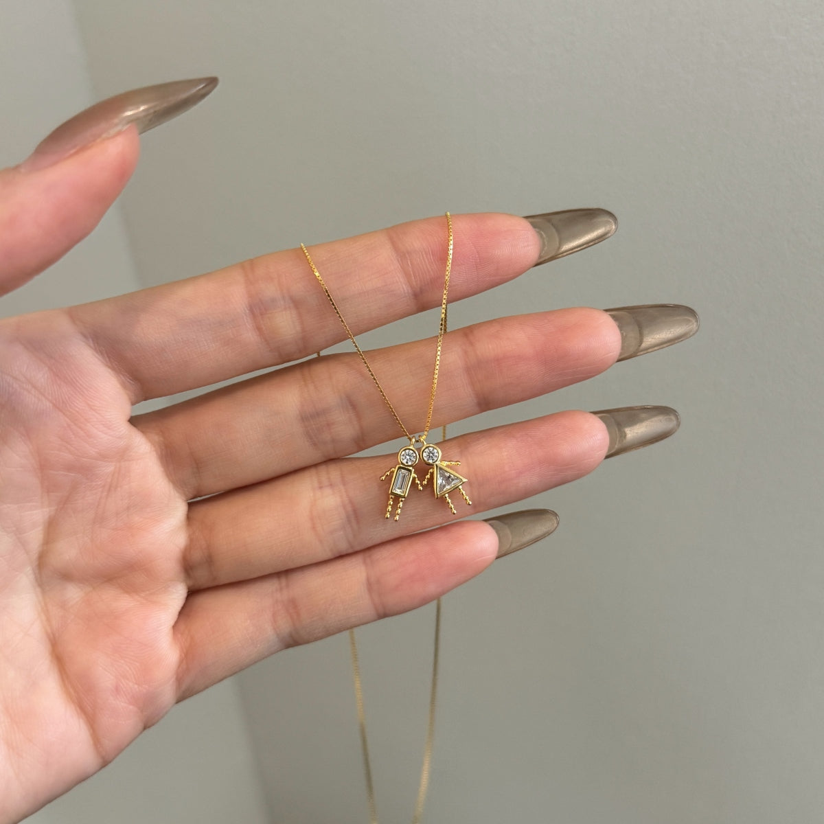 "Littles by Heart" Charm Necklace Childhood Moments. Forever Close.