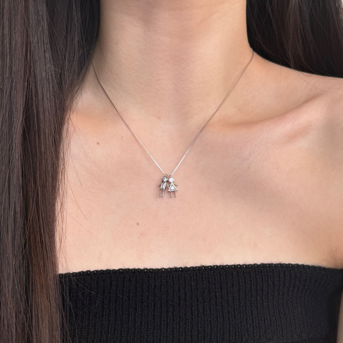 "Littles by Heart" Charm Necklace Childhood Moments. Forever Close.