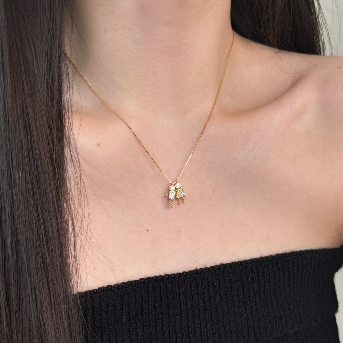 "Littles by Heart" Charm Necklace Childhood Moments. Forever Close.