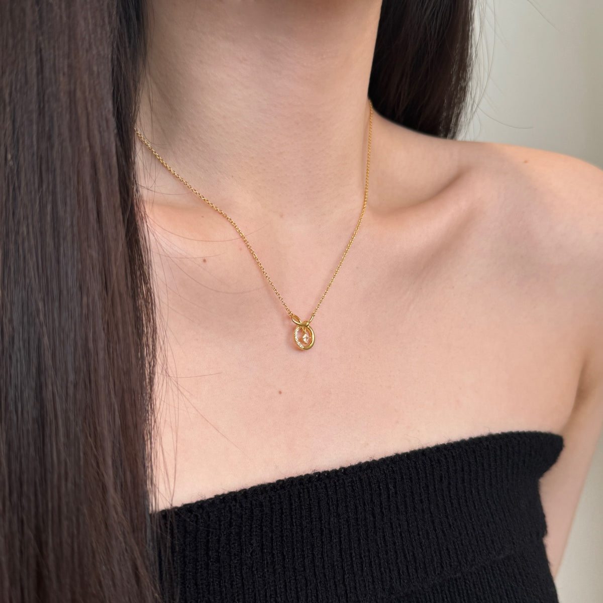 "Infinity Orbit" Charm Necklace Where Light Connects. Where Love Lasts.
