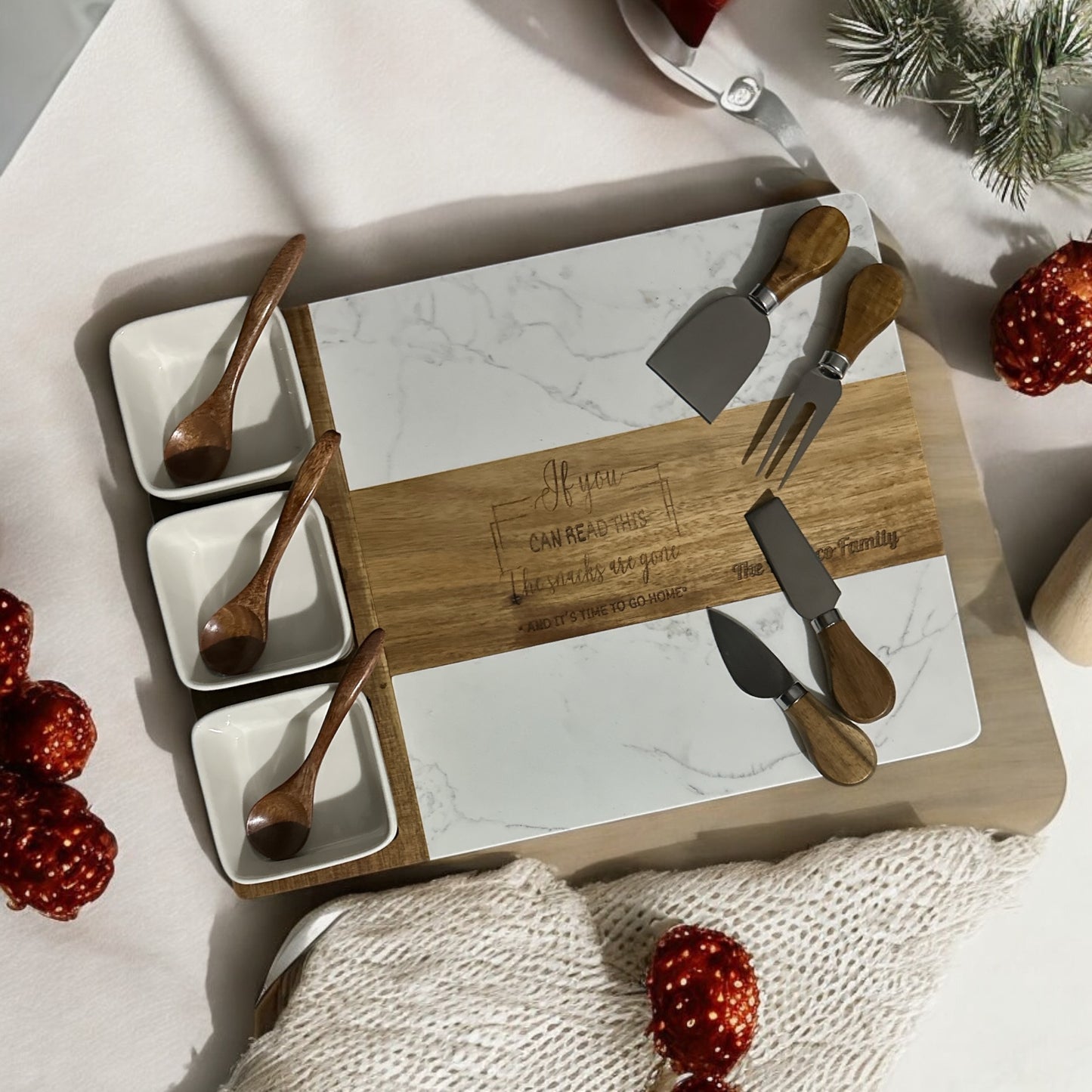 11 - piece Charcuterie Board Set