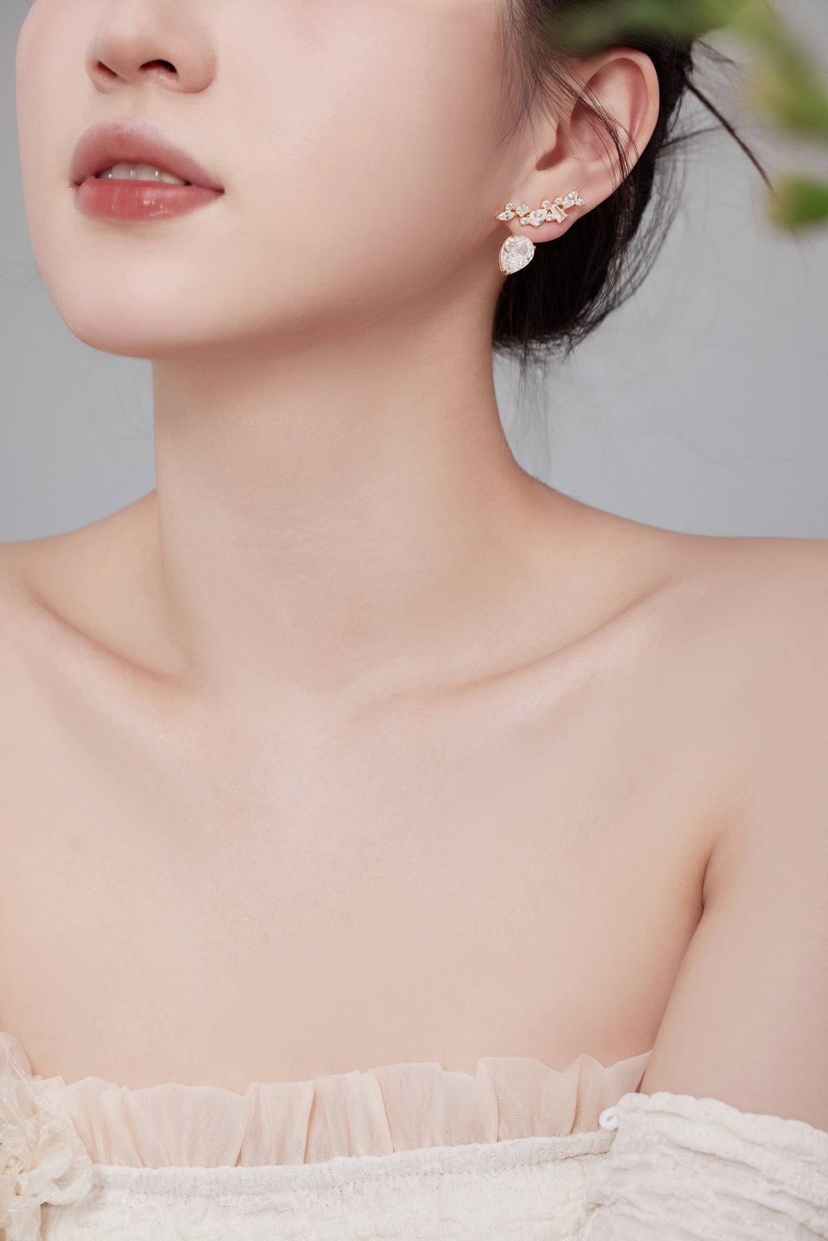 "Starluxe" Drop Ear Jackets One Look. Two Styles. Limitless Glamour.