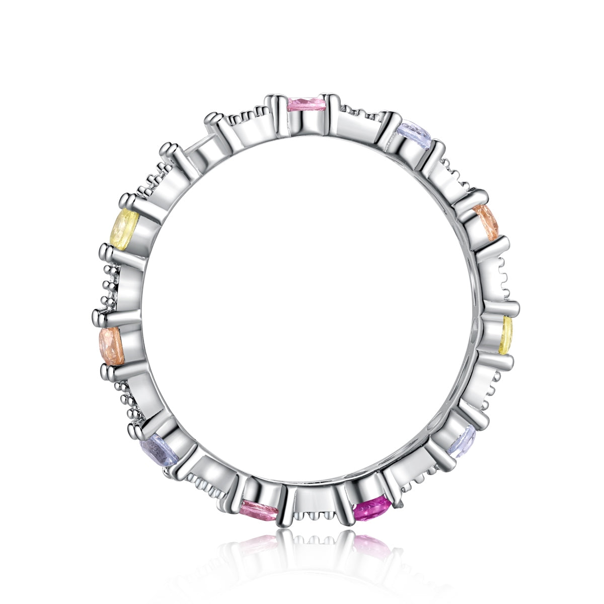 "Confetti Spark" Stackable Ring Color Your Mood. Celebrate Your Spark.