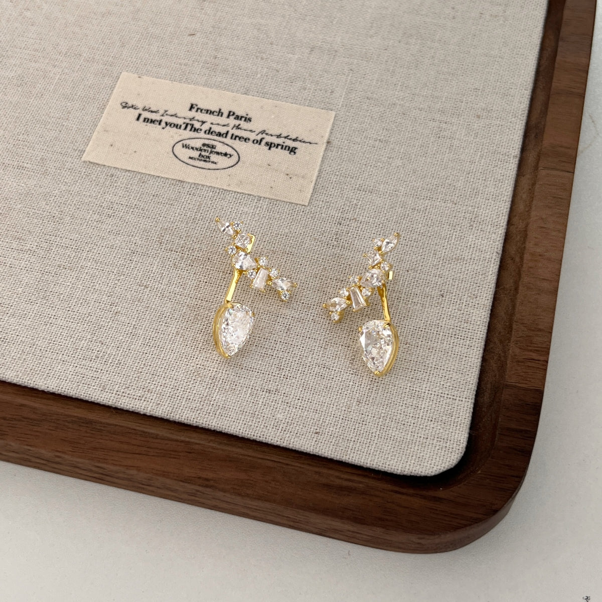 "Starluxe" Drop Ear Jackets One Look. Two Styles. Limitless Glamour.