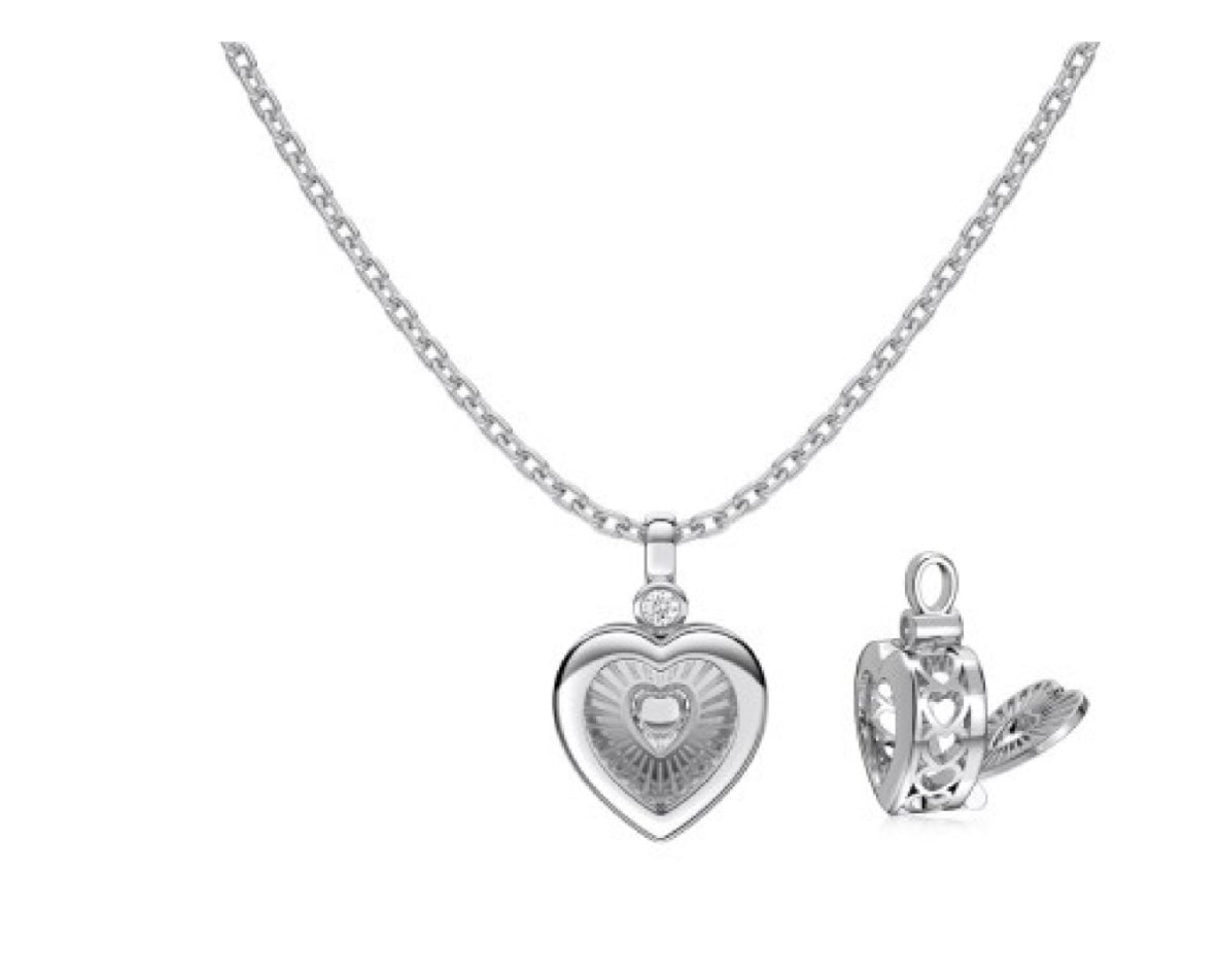 Heart Cage Necklace