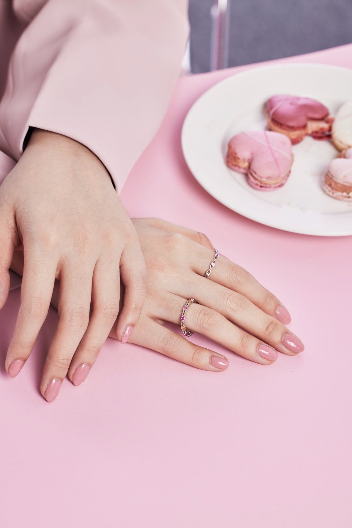 "Confetti Spark" Stackable Ring Color Your Mood. Celebrate Your Spark.