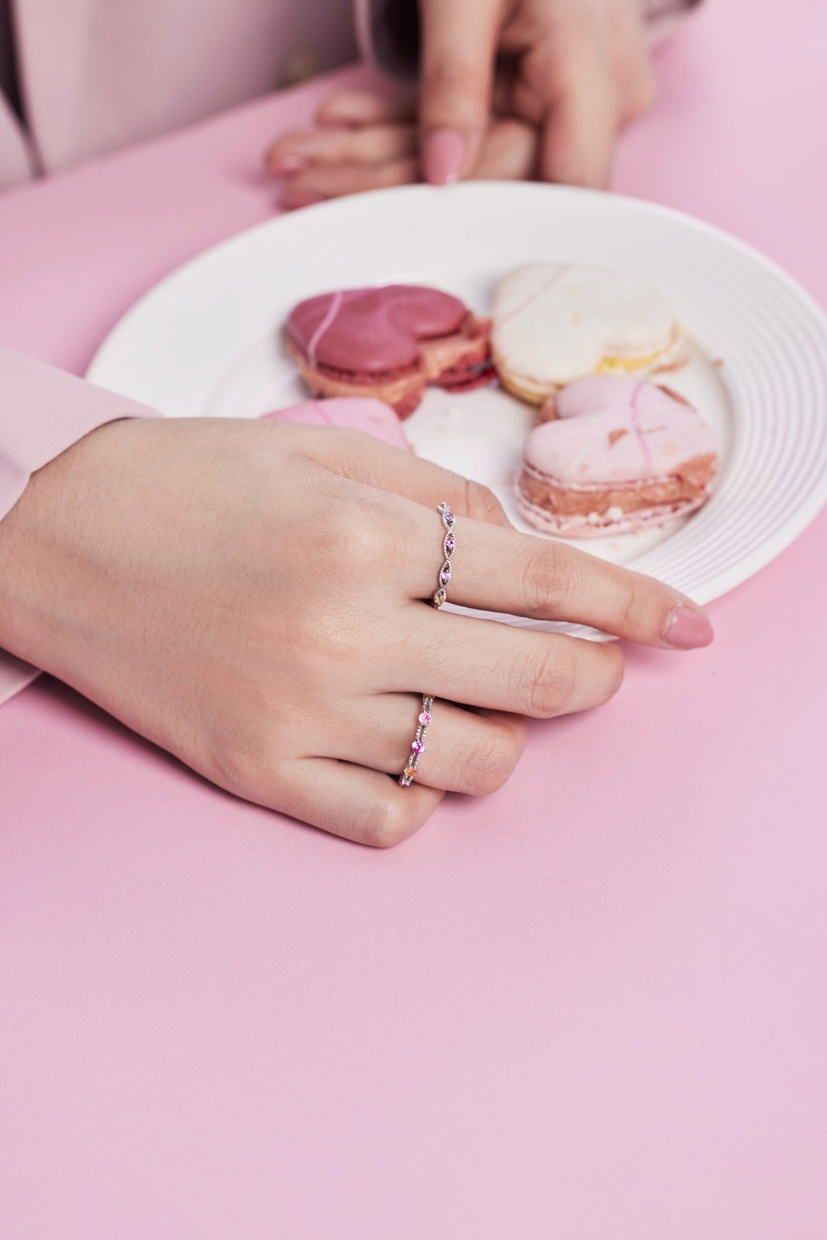 "Confetti Spark" Stackable Ring Color Your Mood. Celebrate Your Spark.