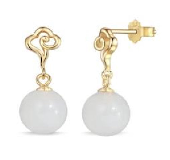 "Cloud Whisper" Earrings Light as Air. Deep in Meaning.