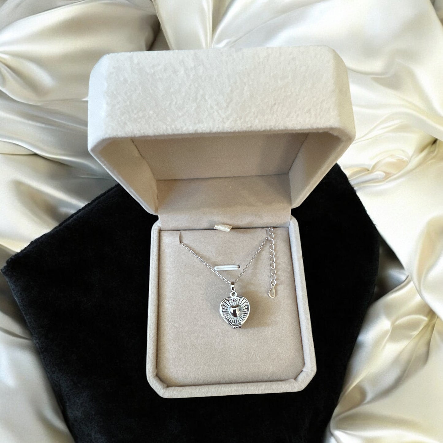 Heart Cage Necklace