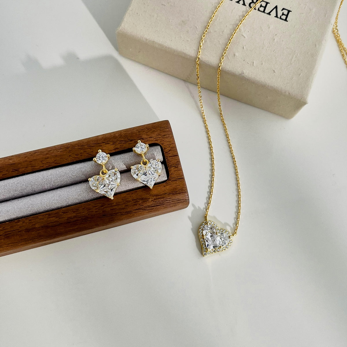 "Lovelure" Dangle Earrings Where Romance Falls into Place.