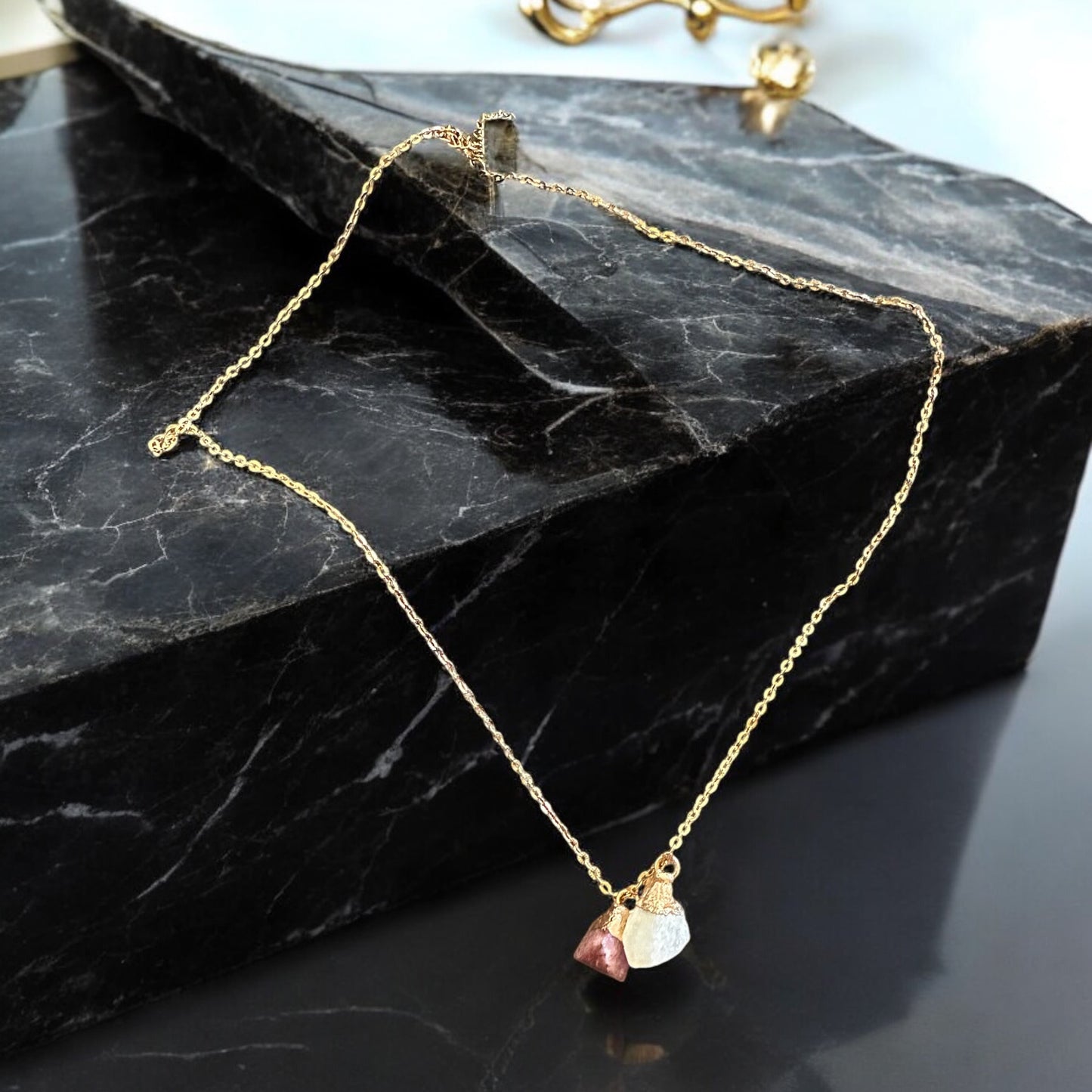Raw Crystal Pendants