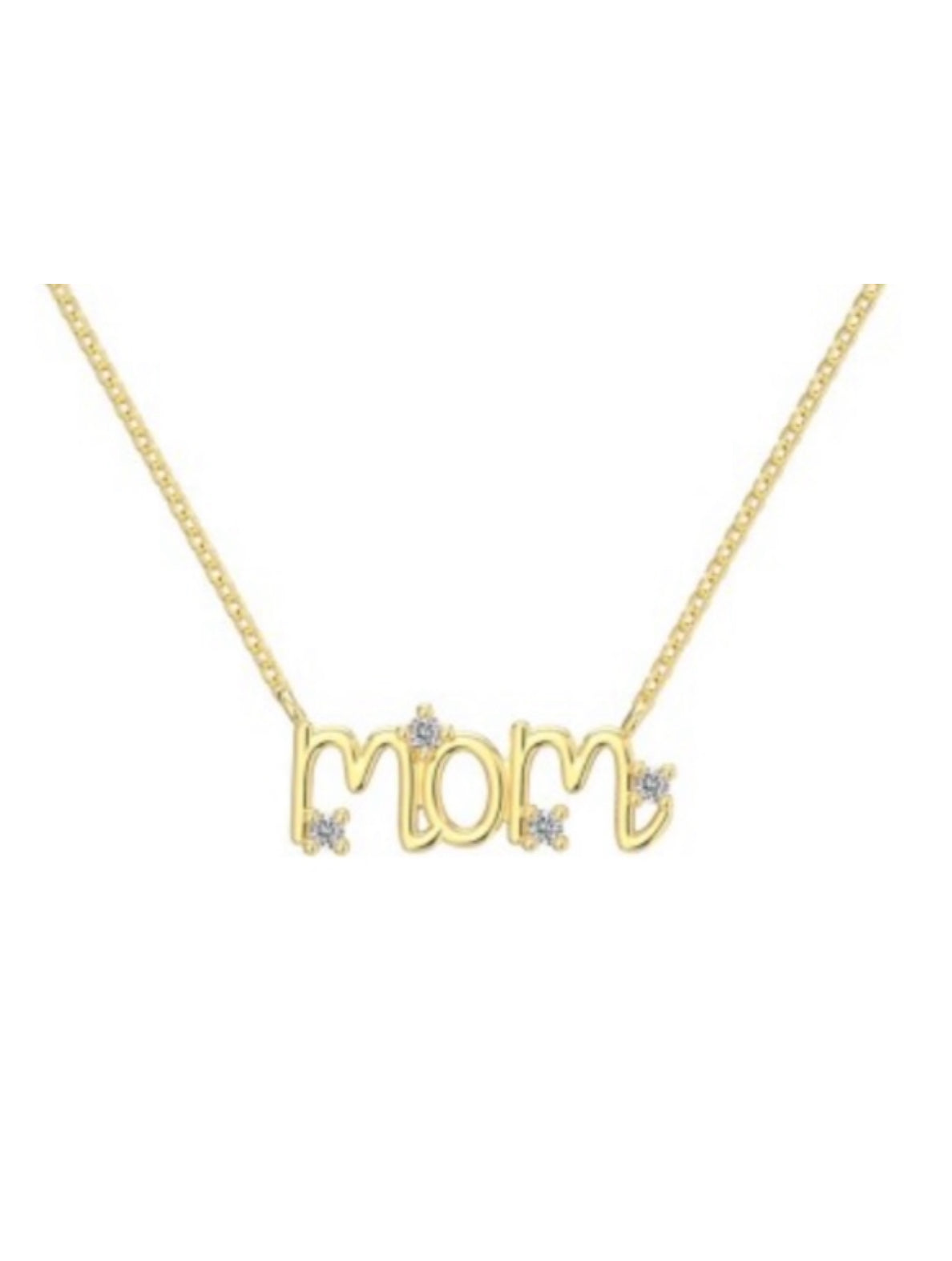 "Golden Grace" Mama & Mom Necklace For the Heart That Holds It All.