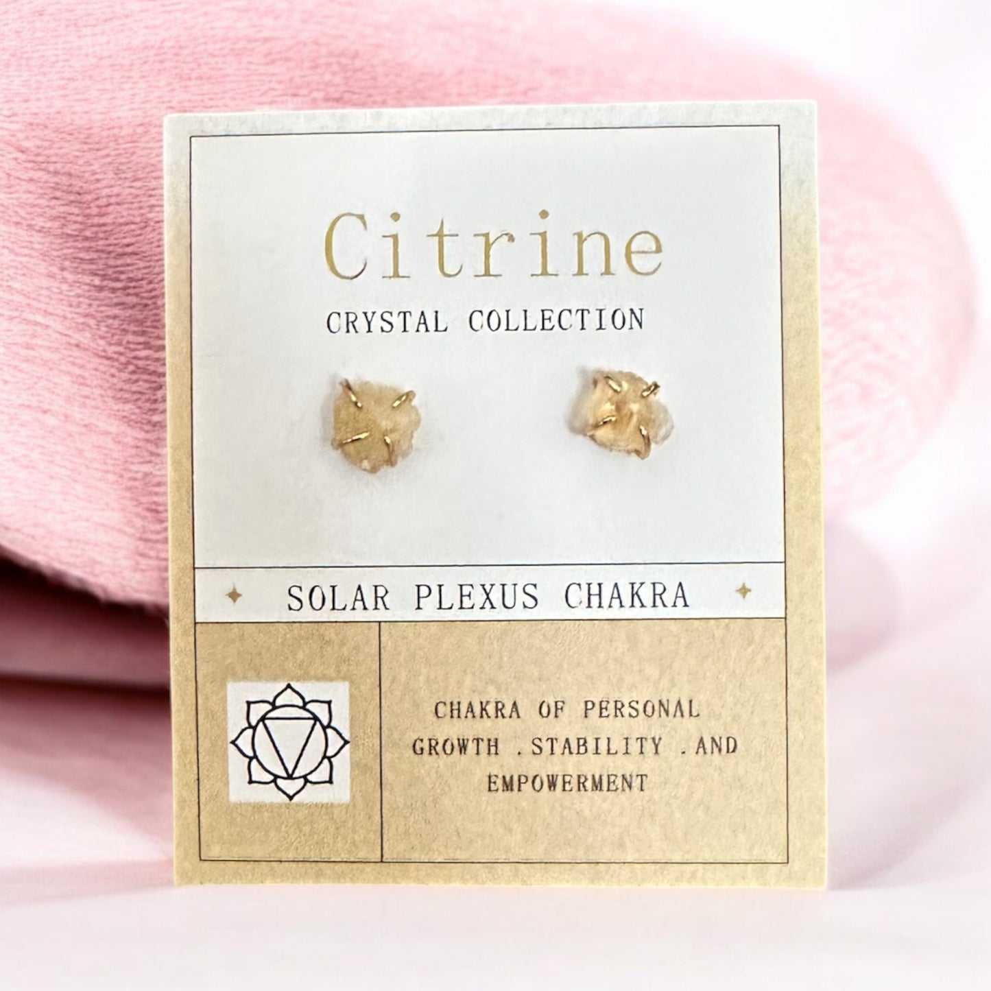 Raw Crystal Earrings