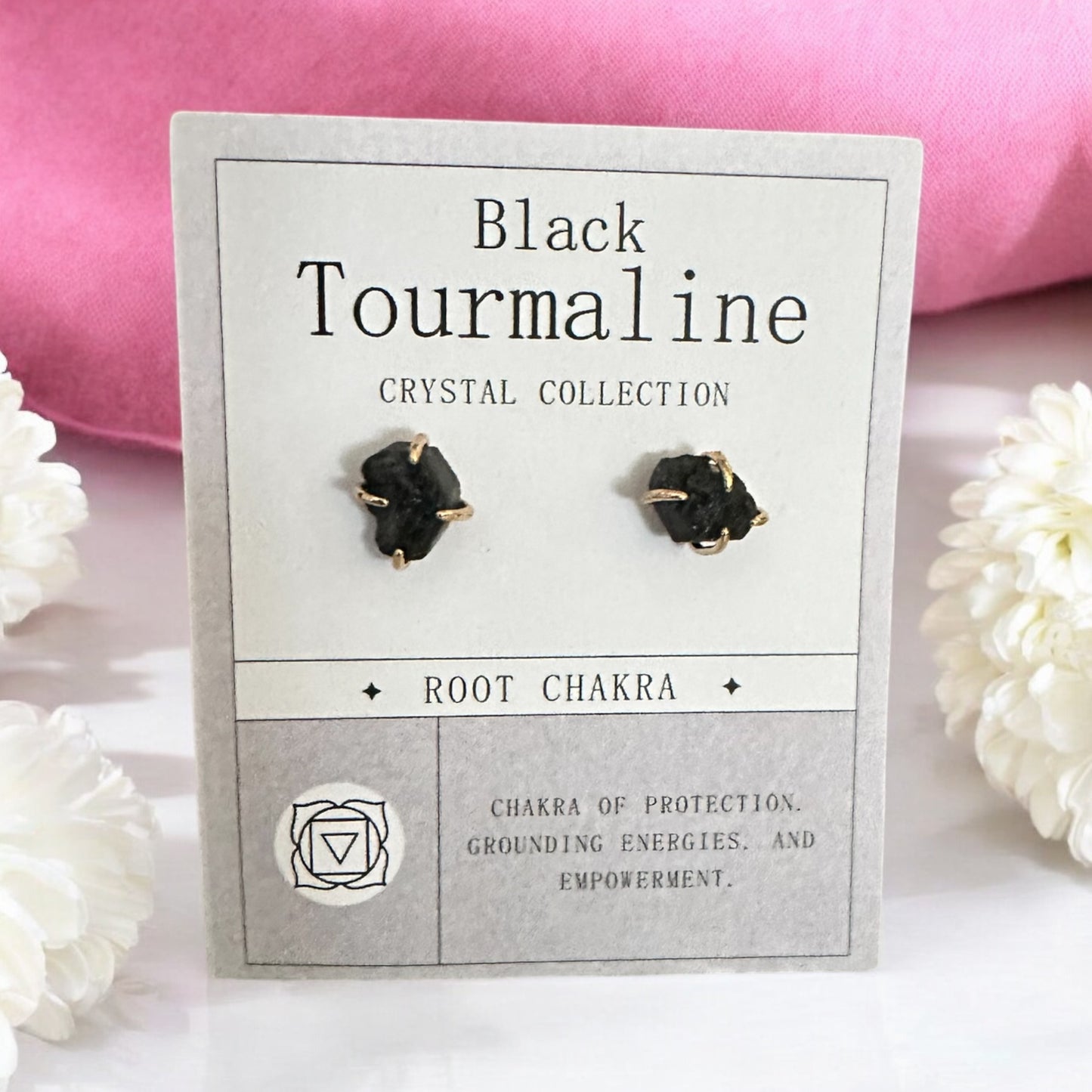 Raw Crystal Earrings