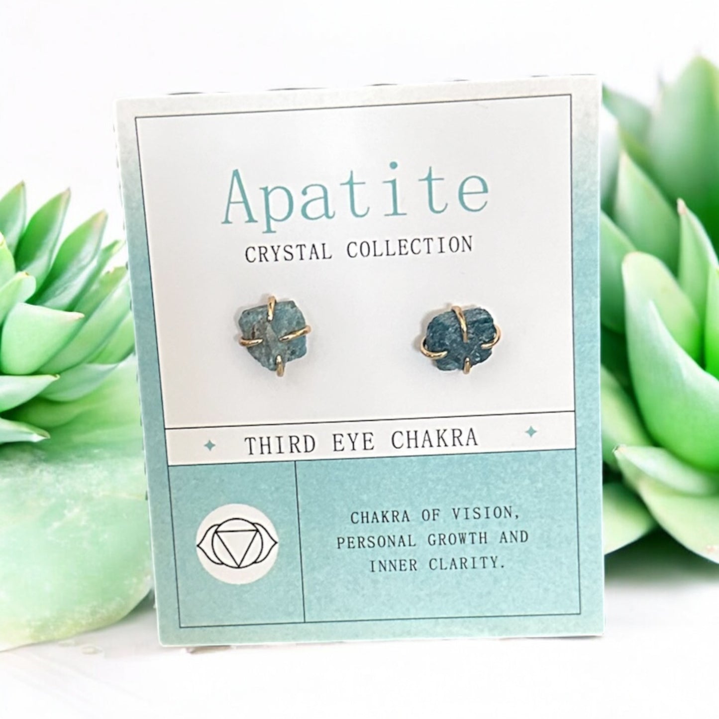 Raw Crystal Earrings