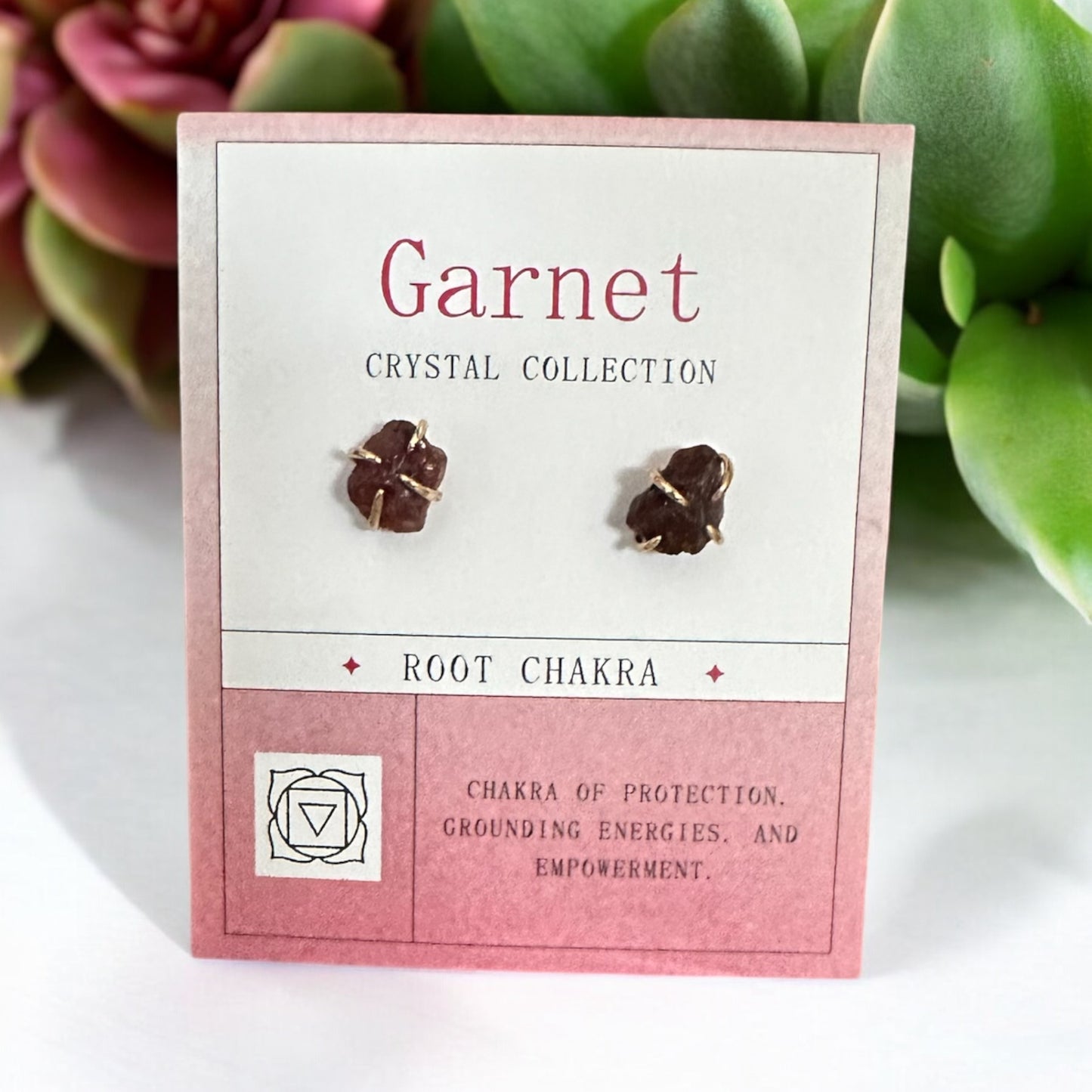 Raw Crystal Earrings