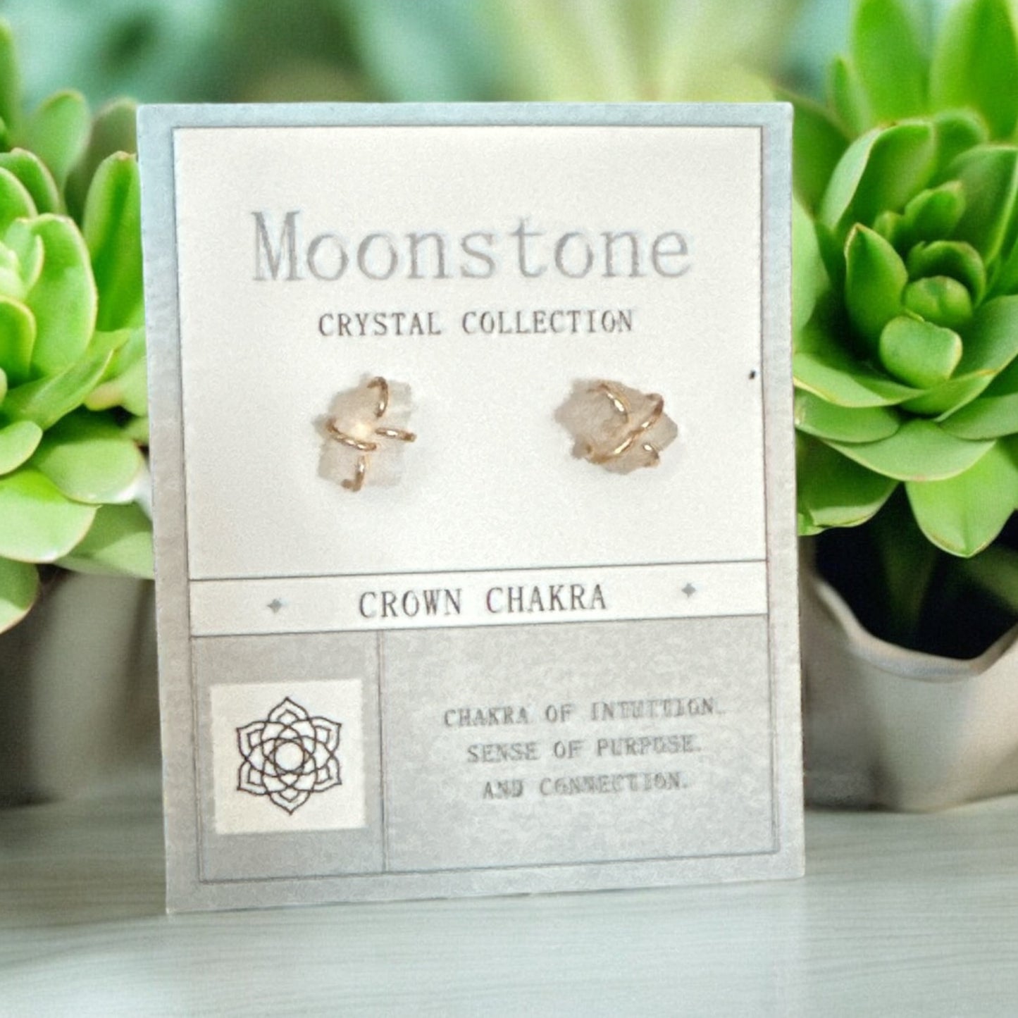 Raw Crystal Earrings