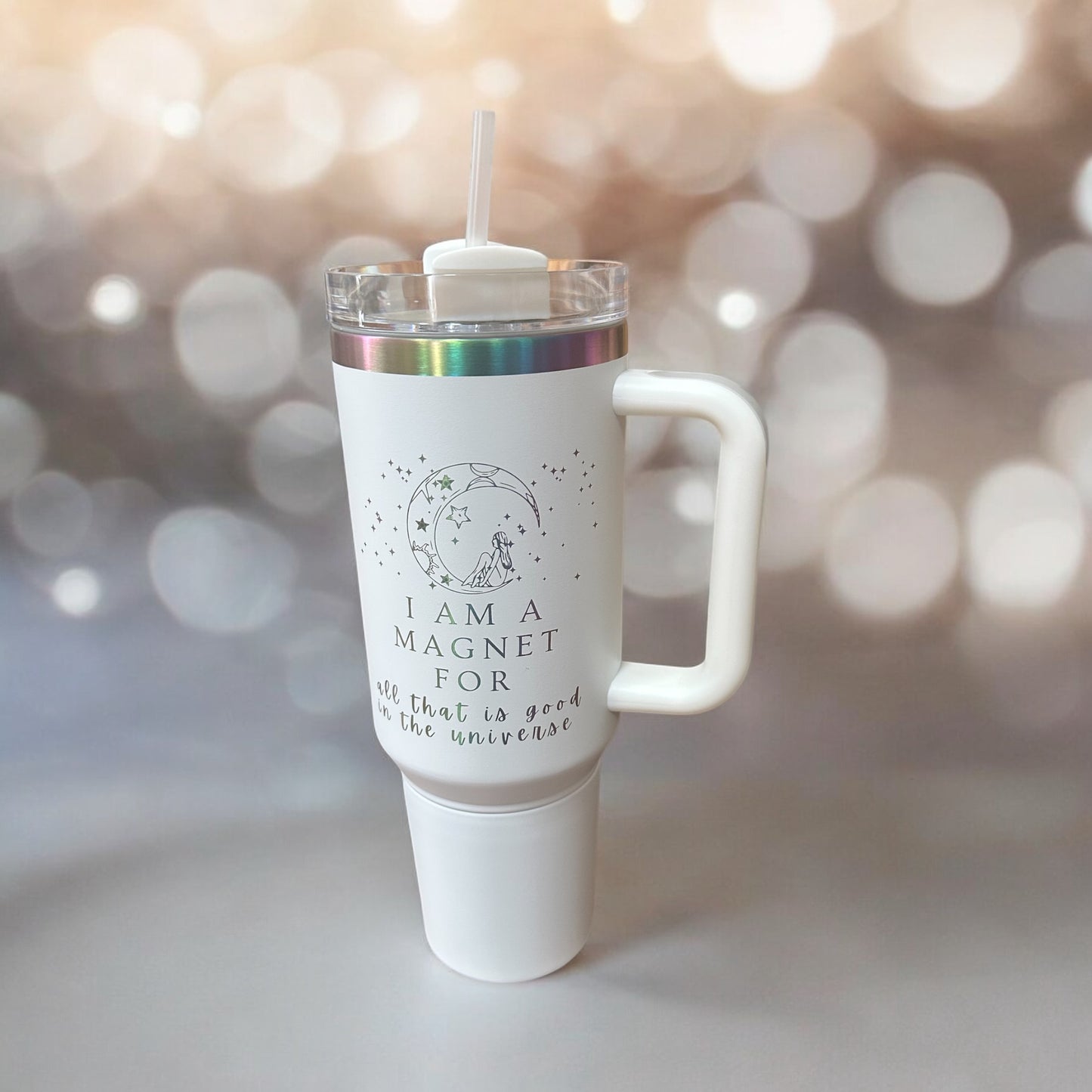 “The Ultimate 2-in-1 Tumbler: Sip, Snack & Stash