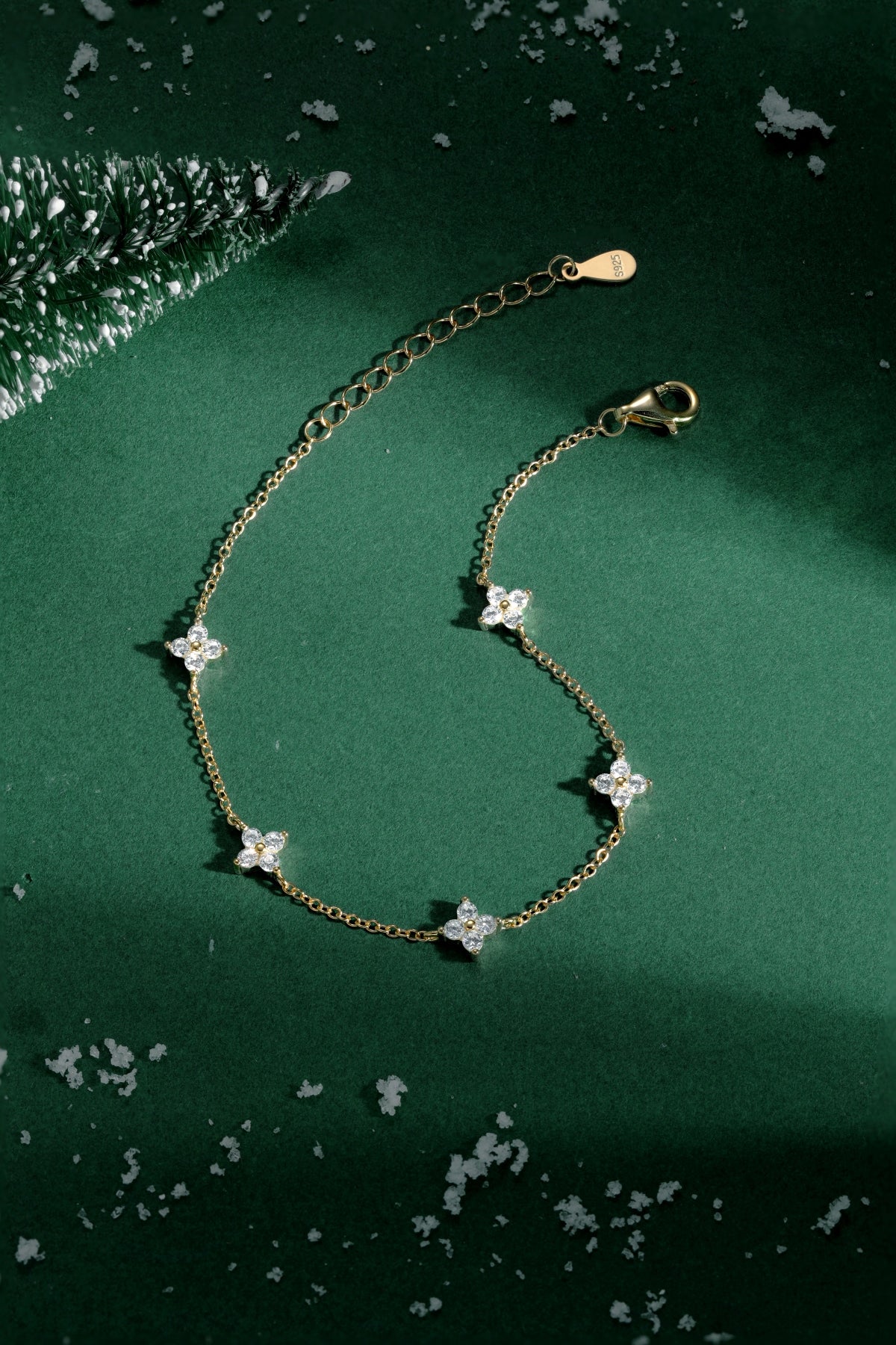 Lumière Petite Star Bracelet 925 Sterling Silver | 18K Gold Plating | 5A Cubic Zirconia