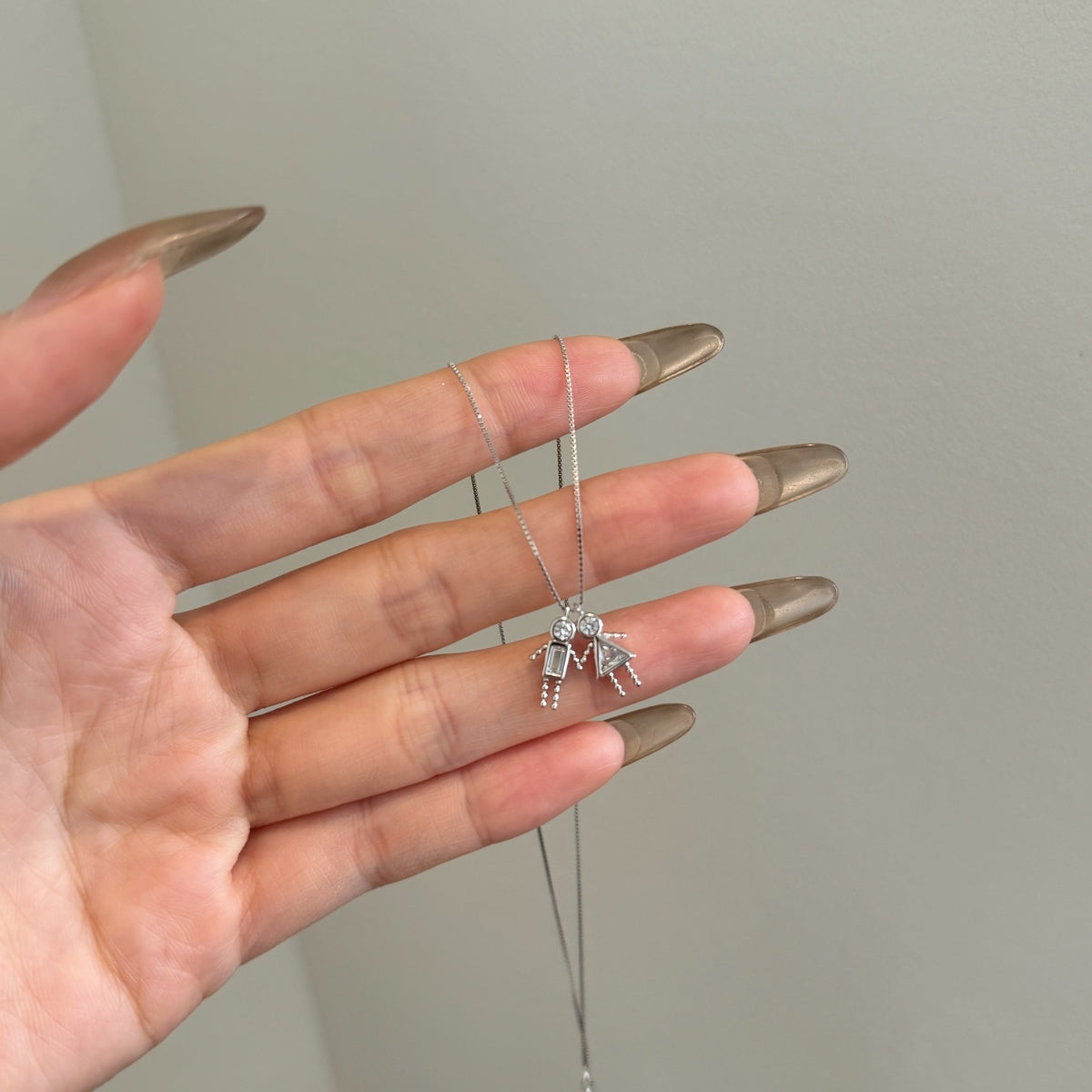 "Littles by Heart" Charm Necklace Childhood Moments. Forever Close.