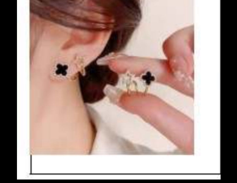 Star and Clover Earring